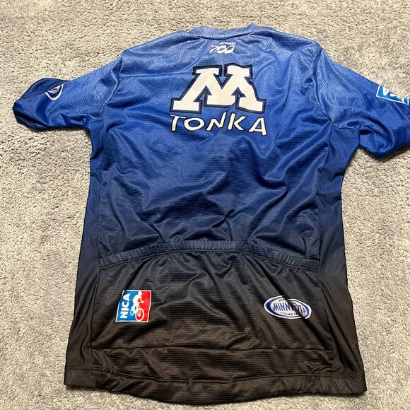 Podiumwear Cycle Jersey Shirt Mens Large Performance Cycling Pocket - Picture 2 of 5